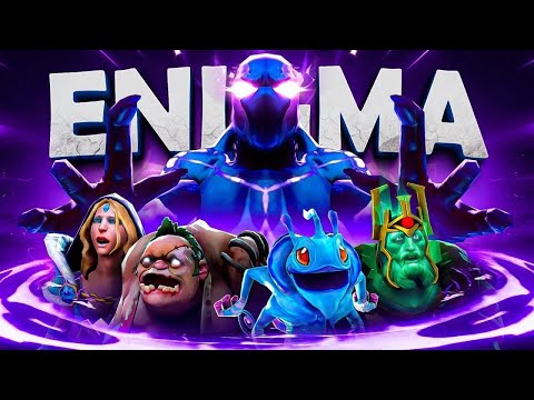 ЭНИГМА от ТОП 3 РАНГА! 12.500 средний рейтинг игры | Enigma Dota 2