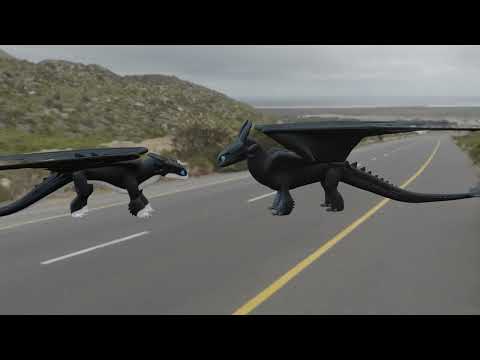 toothless vs thunder