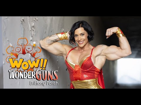 Wonder Guns! Female Bodybuilder Biceps Brittani Parish