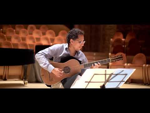 Krishnasol Jiménez plays the "Sabionari" 1679 Stradivarius guitar - Santiago de Murcia, Cumbees