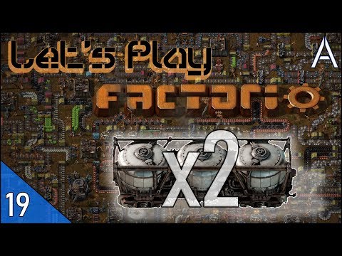 Factorio Let's Play (Ep 19): TURNING FLUIDS INTO BATTERIES! [0.16 Gameplay Series]
