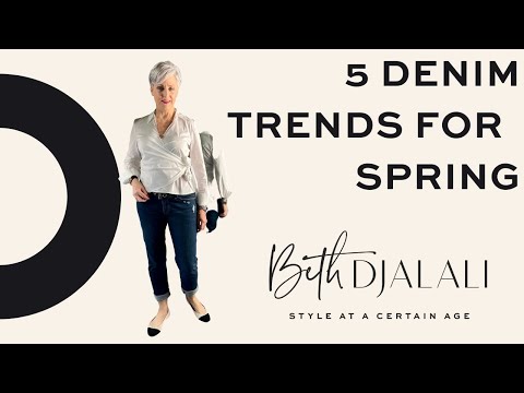5 denim trends for spring/summer 2022