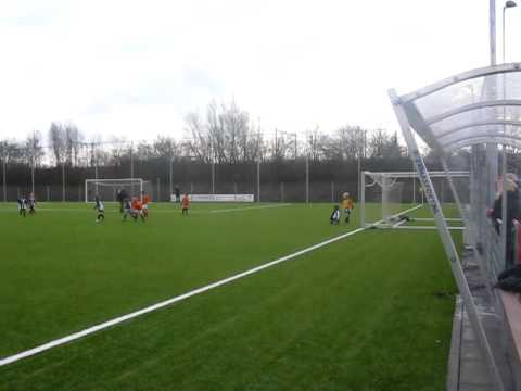 Doelpunt CTO'70  F4 tegen A.V.V. SDZ