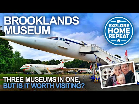 Brooklands Museum | We go on CONCORDE | Aircraft, Cars & The London Bus Museum  | Full Tour & Review