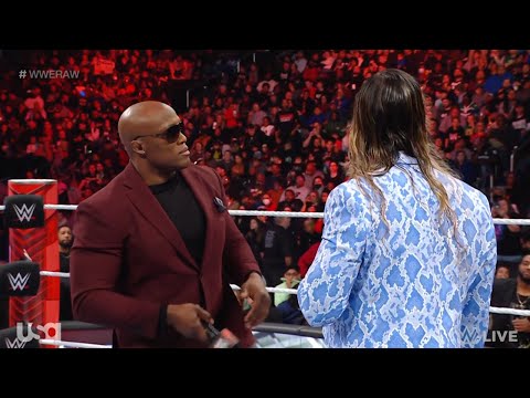 Bobby Lashley confronts and attacks Seth Rollins - WWE RAW 12/5/2022