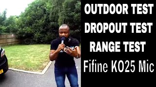 Video thumbnail for What Range Can This Wireless Microphone Cover? FIFINE KO25 UHF Review by DJ Blink-Blink