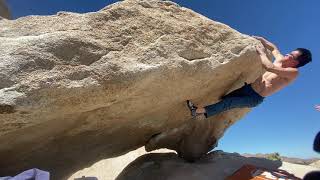 Video thumbnail of The Love Machine, V10. Joshua Tree