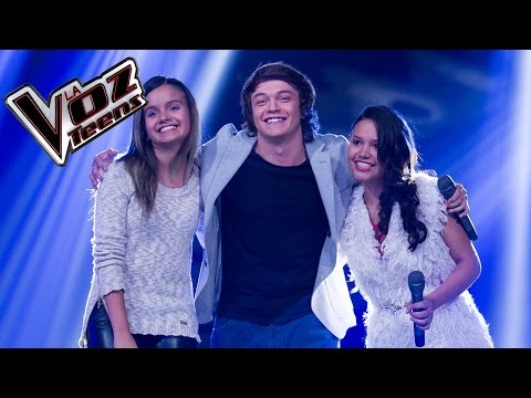 Celena, Karol y Sebastián cantan ‘Titanium’ | Batallas | La Voz Teens Colombia 2016