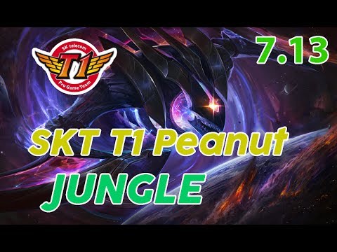 SKT T1 Peanut Kha'Zix Jungle Patch 7.13