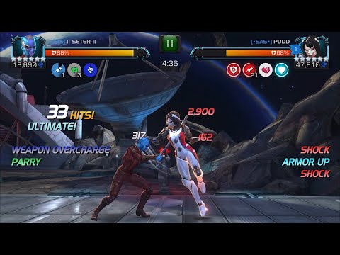MCOC AW S33W6 [ÑXS] vs [•SAS•] | Nebula Is Nice