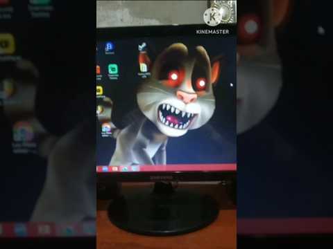 (OH MY GOD!!) Talking Tom.exe When I'm Playing This Game and Change My Computer Background 😨