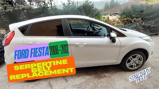 FORD FIESTA STRETCH BELT REPLACEMENT WITHOUT SPECIAL TOOL #automobile #diy #mechanic