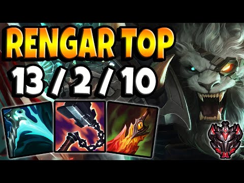 Rengar TOP vs Gangplank [ OTP ] Lol Korea Grandmaster Patch 12.7 ✅