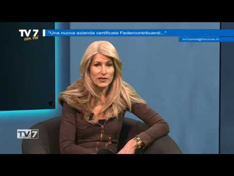 Tv7 con Voi del 19/2/2018 - Una nuova azienda certificata Federcontribuenti (2 di 3)