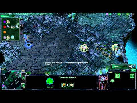 StarCraft 2 Cast (HD) Clandroid Nr.x14 Omnitroid & Yamamoto vs Deviance & Fade