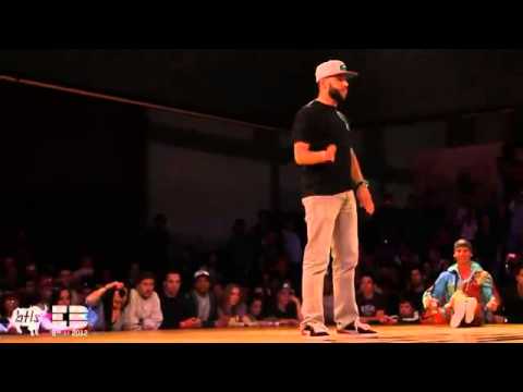 DJIDAWI Popping Judge Demo   EUROBATTLE 2012   Porto, Portugal