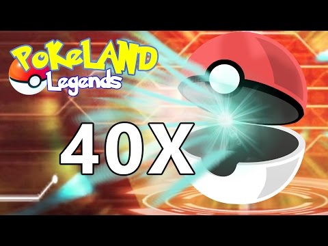 POKELAND LEGENDS - 40x Pokemon Capsule Opening