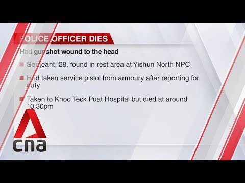 Police officer dies with gunshot wound to head at Yishun police post