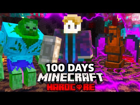 I Survived 100 Days as a SHAMAN in Minecraft Hardcore!