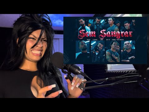 (GRINGA REACT) SEM SANGRAR - DK-47, LORD, DOIST E D-RAÇA #eua #react 🇺🇸