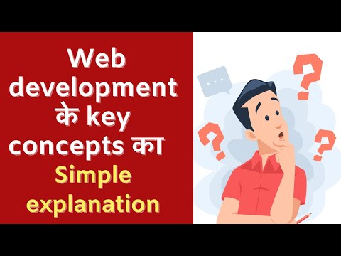 Web development kya hai? Concepts - Part 2 | Web development ke key concepts ko samajhiye in Hindi Video