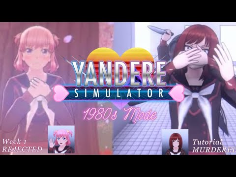 Yandere Simulator 1980s Mode-  Tutorial Rival- Week 1 Kaguya Wakaizumi-(GAMEPLAY) EP 1
