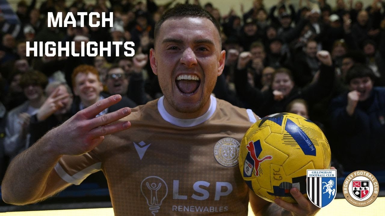 Gillingham vs Bromley Highlights