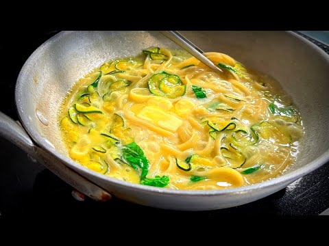 僕が一番感動した【ズッキーニのパスタ】南イタリア🇮🇹の地味パスタ！