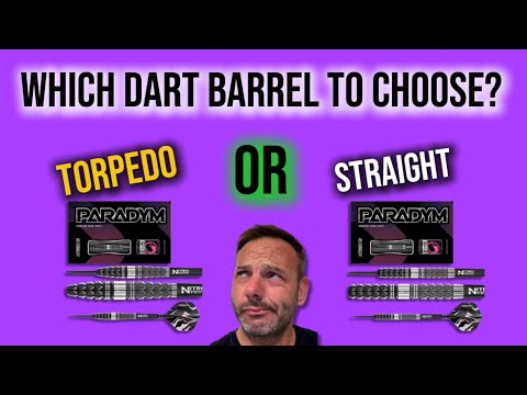 Dart Barrel Shape Guide: Straight vs Torpedo (Red Dragon Paradym Test)