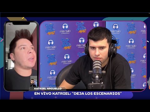 KATRIEL ARGÜELLO SE ALEJA DE LOS ESCENARIOS ❤️‍🩹😢 | La Tarde de Facu Gutiérrez #CUARTETEANDOMAS