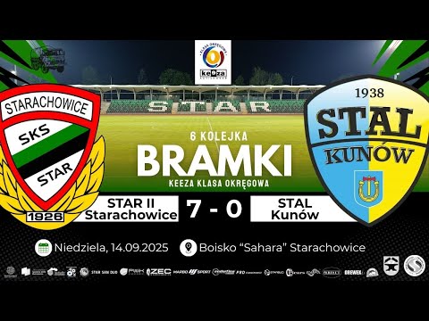 STAR II Starachowice - Stal Kunów 7:0 (2:0) 14.09.2025