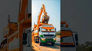 Download lagu Mobil Truk Pasir Dump Truck Kaget dan Oleng di Dorong Excavator yang lagi eror !! 😱 #trukoleng mp3