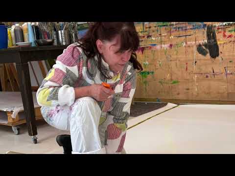 Rasanter Pinselstrich