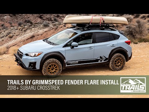 TRAILS by GrimmSpeed Fender Flare Kit Install - 18+ Subaru Crosstrek