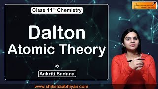 Dalton Atomic Theory | Some Basic Concepts of Chemistry | CBSE Class 11 Chemistry