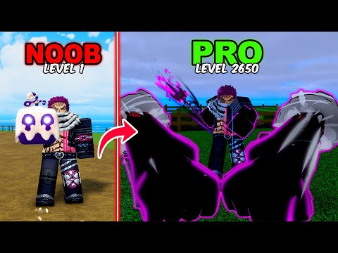 Noob to MAX LEVEL as Katakuri in Blox Fruits