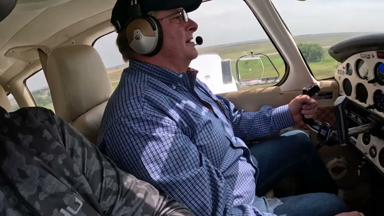 Landing in Mitchell, SD