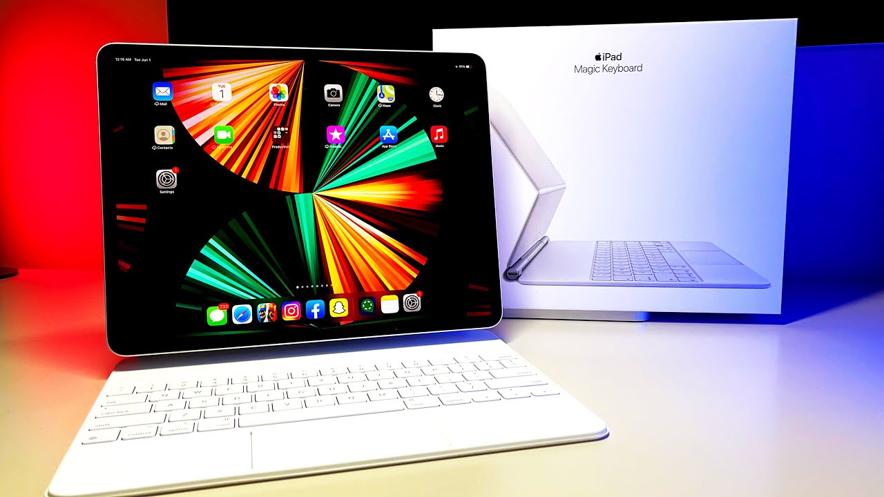 [Hands-On] NEW White Apple Magic Keyboard for M1 iPad Pro 11" & 12.9" | Unboxing & Review