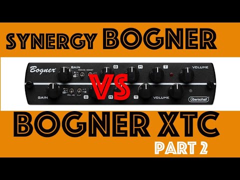 Audio revisit: Synergy Bogner Uberschall vs Bogner XTC 3534. Heavy rock demo