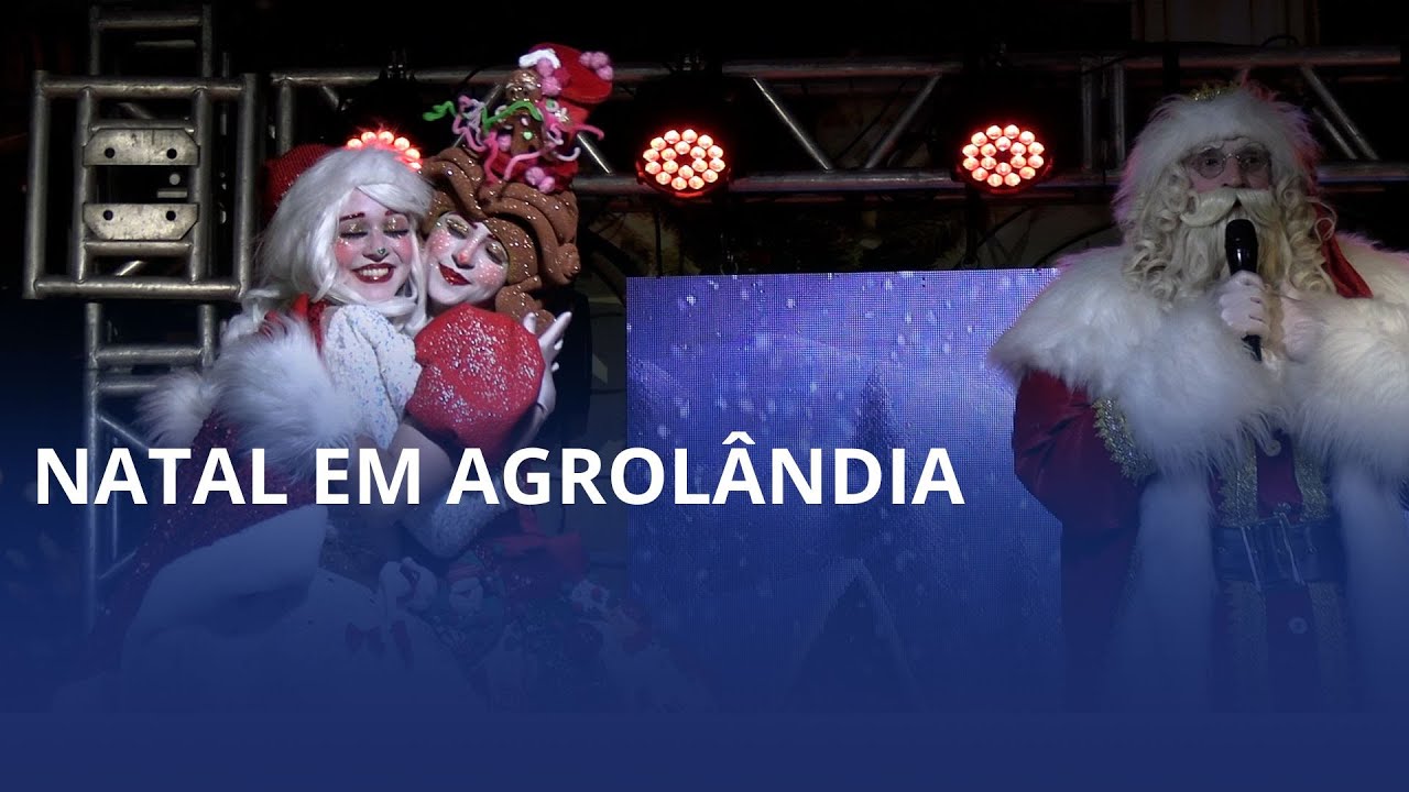 Agrolândia vive noite mágica com desfile de Natal