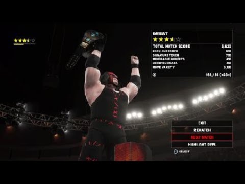 WWE 2K18 Kane Vs Batista Intercontinental Championship