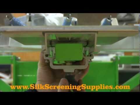 Aluminum Pallets Screen Printing Platen Installation Tutorial