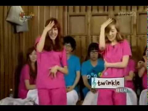 TTS Taeyeon & Tiffany_TWINKLE DANCE @ Happy Together [120510]