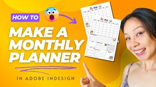 You Won't Believe How EASY it is to Design a Monthly Planner
