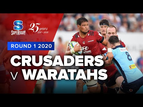 Super Rugby 2020 | Crusaders v Waratahs - Rd 1 Highlights