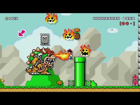 Earth Wind and Fire by RockMan - SUPER MARIO MAKER - NO COMMENTARY 1bg