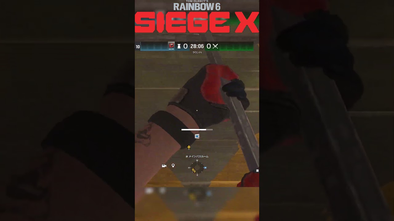 #599 山荘プロリーグDENARIポジ!! #r6s #r6siege #レインボーシックスシージ#fps #シージ  #シージ小技#shorts #r6x