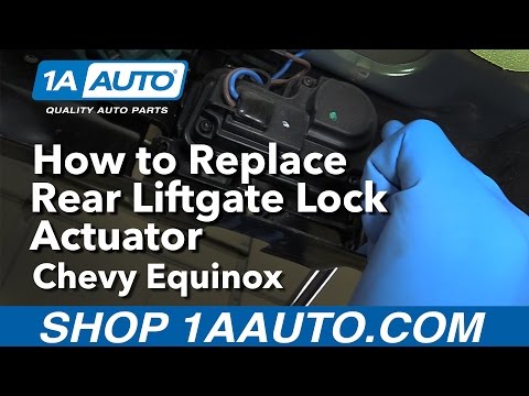 How to Replace Liftgate Lock Actuator 07-17 Chevy Equinox