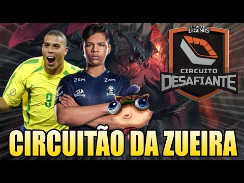 RONALDO DO LOL E PRO GAMING CAMPEÃ - CIRCUITÃO DA ZUEIRA