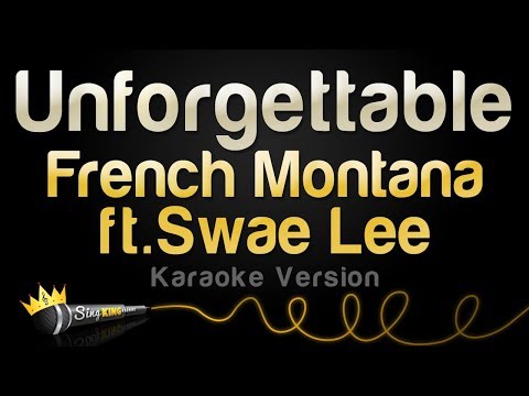 French Montana ft. Swae Lee - Unforgettable (Karaoke Version)